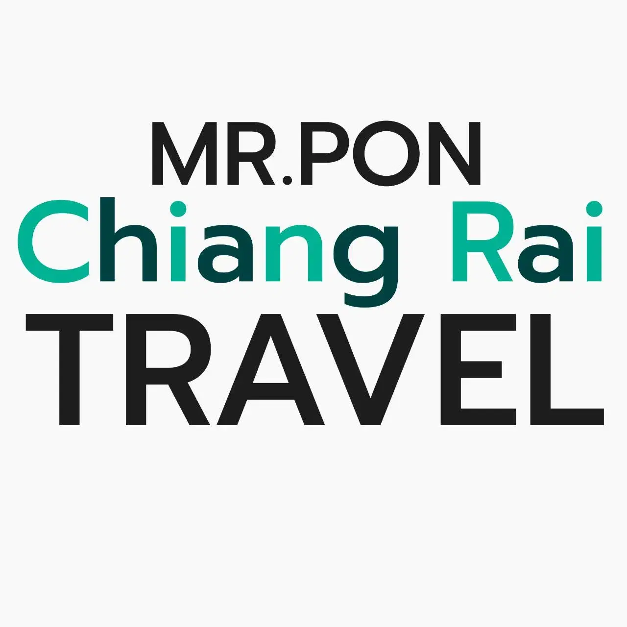 Mr. PON Chiang Rai Travel logo