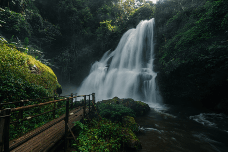 One Day trip Chiang Mai I:Doi Inthanon-Pagodas-Pha Dok Siew Waterfall- Mae Klang Luang Village