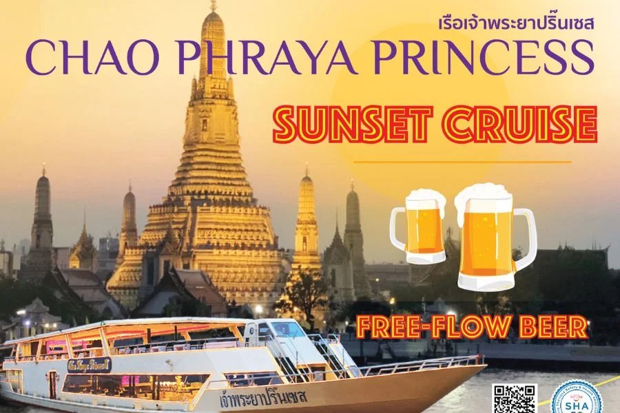 Sunset Cruise -Asiatique Pier by Chaophraya Princess