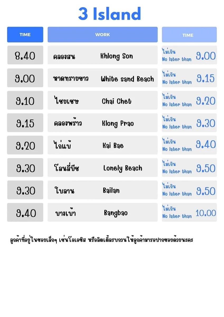 Koh Chang :Private Day Tour 4 Island Snorkeling 10 Person Type D photo 5