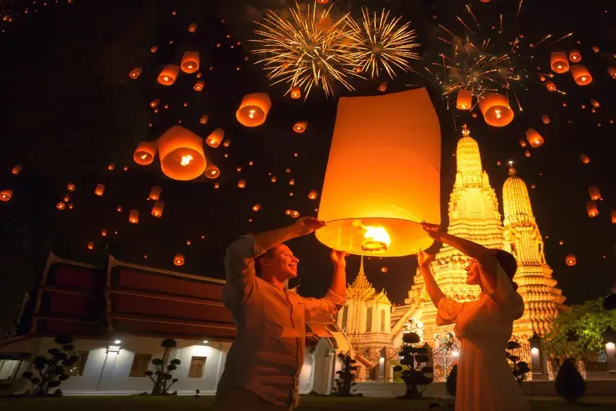 Yi Peng Festival in Chiang Mai