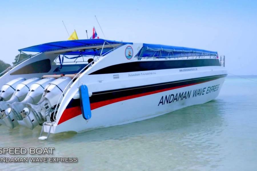 How to get from Krabi to Phuket by Andamanwave Speedboat