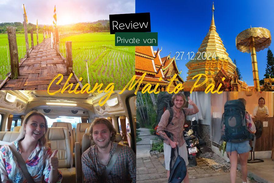 Review :The Private Van Chiang Mai -Pai on 27.12.24